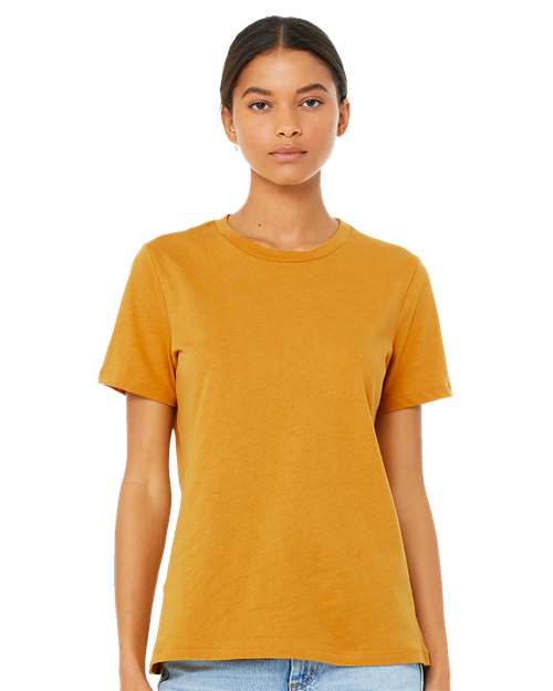 BELLA + CANVAS - Women’s Relaxed Fit Heather CVC Tee - 6400CVC