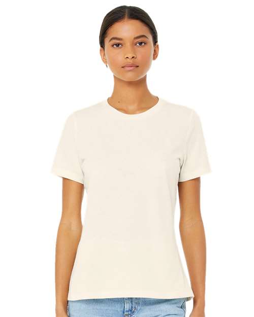BELLA + CANVAS 6400CVC Women’s Relaxed Fit Heather CVC Tee