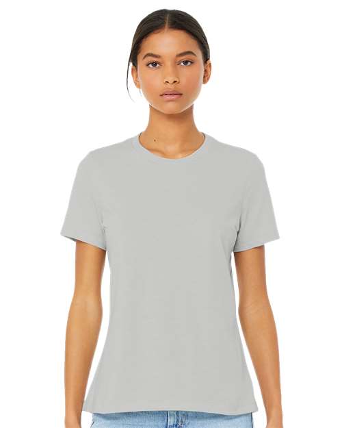 BELLA + CANVAS 6400CVC Women’s Relaxed Fit Heather CVC Tee