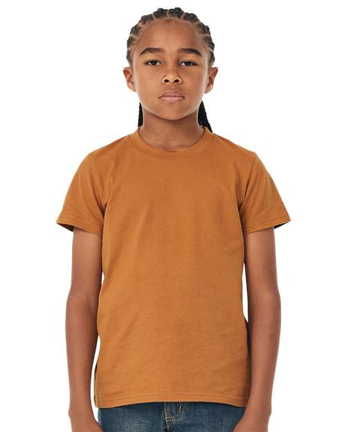 BELLA + CANVAS 3001Y Youth Jersey Tee