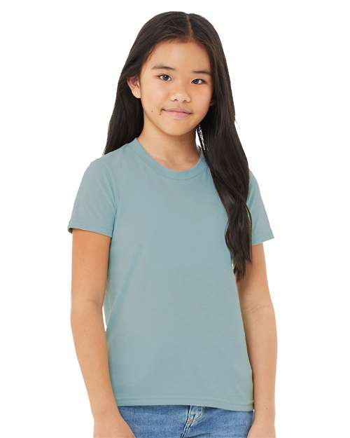 BELLA + CANVAS - Youth CVC Jersey Tee - 3001YCVC