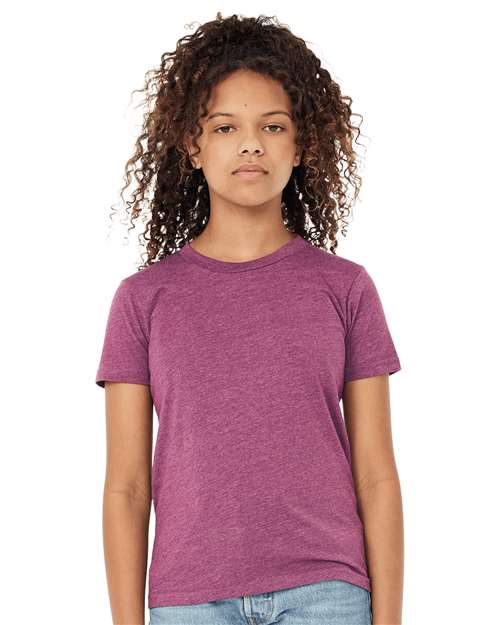 BELLA + CANVAS - Youth CVC Jersey Tee - 3001YCVC