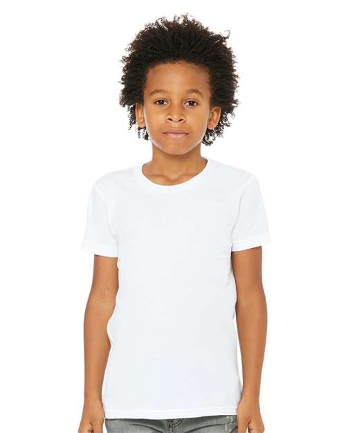 BELLA + CANVAS - Youth CVC Jersey Tee - 3001YCVC