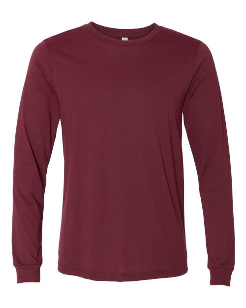 BELLA + CANVAS 3501CVC Heather CVC Long Sleeve Tee