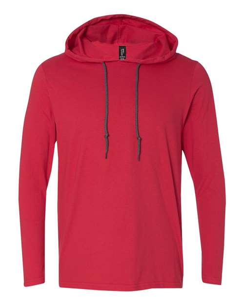 Gildan - Softstyle® Lightweight Hooded Long Sleeve T-Shirt - 987