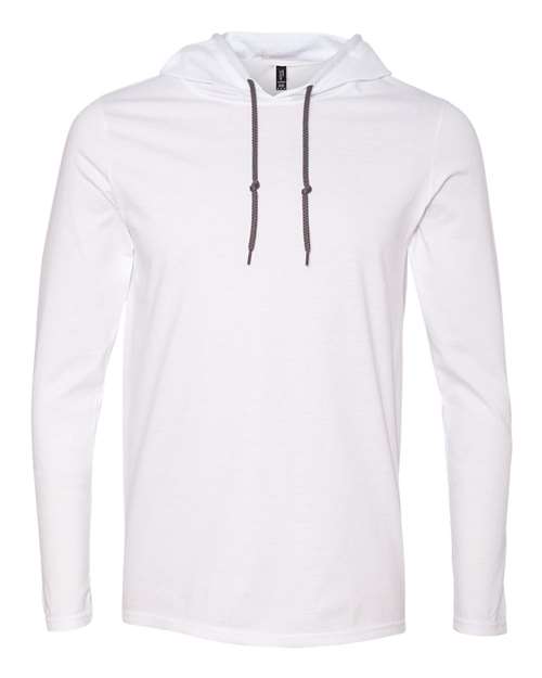 Gildan - Softstyle® Lightweight Hooded Long Sleeve T-Shirt - 987