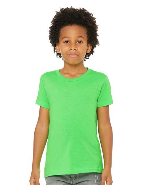 BELLA + CANVAS - Youth CVC Jersey Tee - 3001YCVC