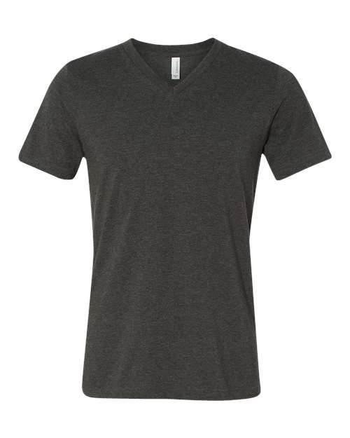 BELLA + CANVAS 3005CVC Unisex Heather CVC V-Neck Tee