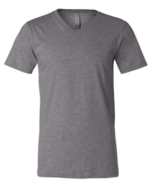 BELLA + CANVAS 3005CVC Unisex Heather CVC V-Neck Tee