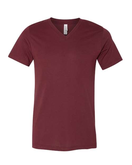 BELLA + CANVAS - Heather CVC V-Neck Tee - 3005CVC