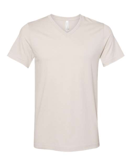 BELLA + CANVAS - Heather CVC V-Neck Tee - 3005CVC