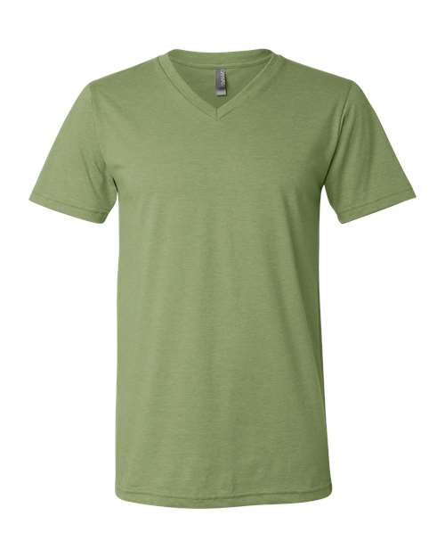 BELLA + CANVAS 3005CVC Unisex Heather CVC V-Neck Tee
