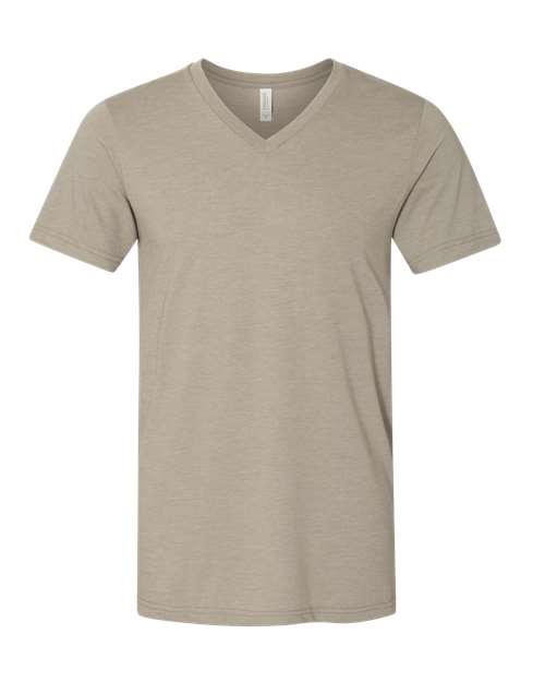 BELLA + CANVAS - Heather CVC V-Neck Tee - 3005CVC