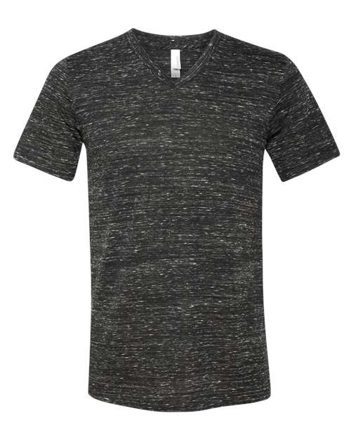 BELLA + CANVAS - Textured Jersey V-Neck Tee - 3655