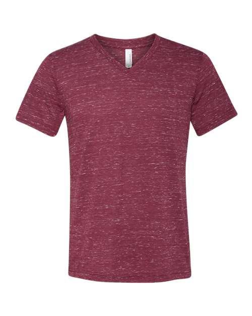 BELLA + CANVAS - Textured Jersey V-Neck Tee - 3655