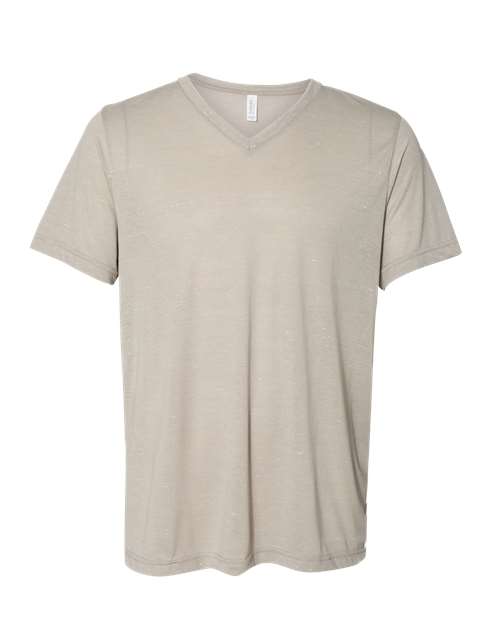 BELLA + CANVAS - Textured Jersey V-Neck Tee - 3655