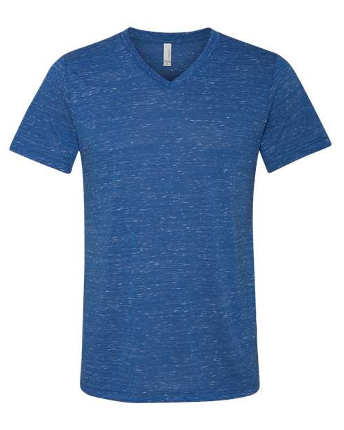 BELLA + CANVAS - Textured Jersey V-Neck Tee - 3655