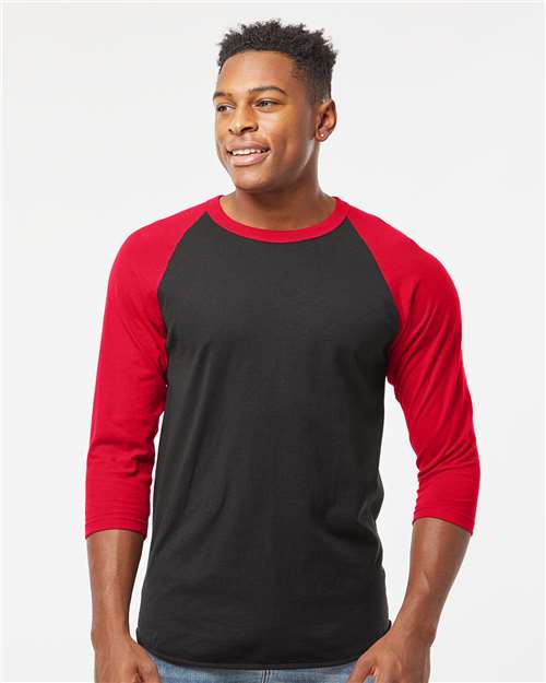 Tultex - Unisex Fine Jersey Raglan T-Shirt - 245