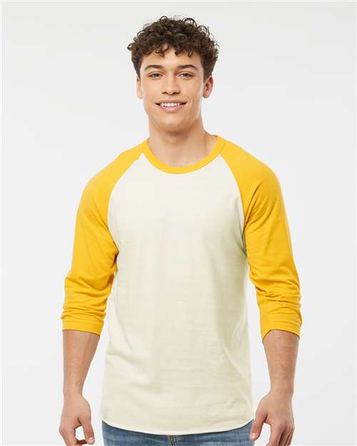 Tultex 245 Unisex Fine Jersey Raglan T-Shirt