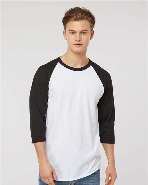 Tultex 245 Unisex Fine Jersey Raglan T-Shirt