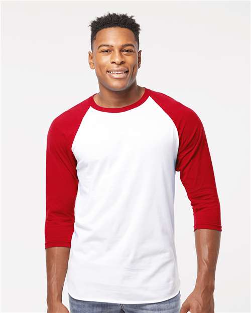 Tultex 245 Unisex Fine Jersey Raglan T-Shirt