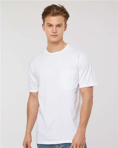 Tultex 293 Unisex Heavyweight Jersey Pocket T-Shirt