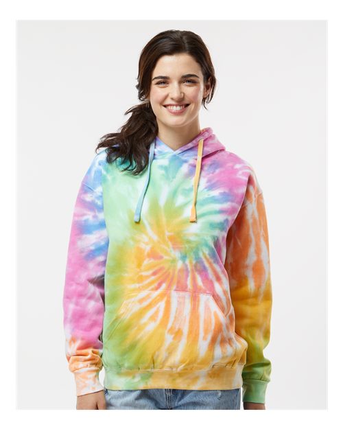 Colortone - Unisex Tie-Dyed Hooded Sweatshirt - 8777