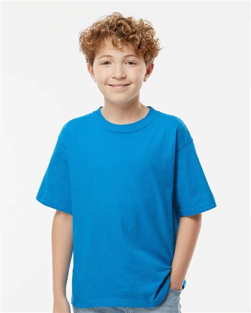 M&O - Youth Gold Soft Touch T-Shirt - 4850