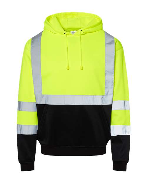 Kishigo - Unisex Hi-Vis Hooded Sweatshirt - JS154