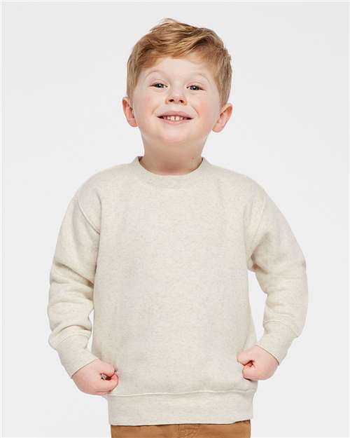 Rabbit Skins - Toddler Fleece Crewneck Sweatshirt - 3317