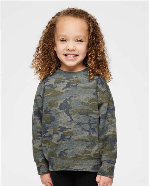 Rabbit Skins - Toddler Fleece Crewneck Sweatshirt - 3317