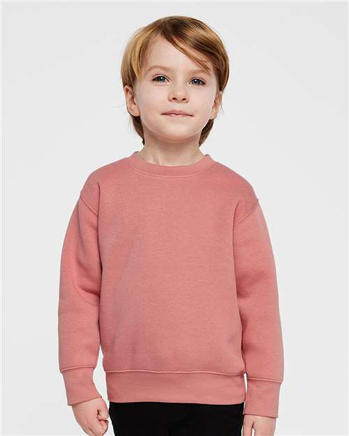 Rabbit Skins - Toddler Fleece Crewneck Sweatshirt - 3317