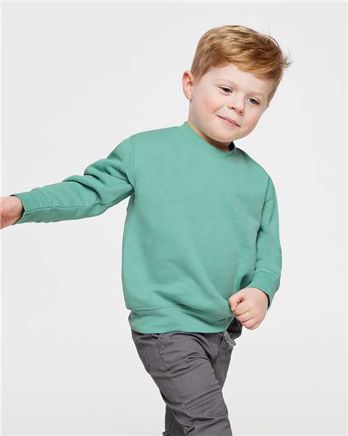 Rabbit Skins - Toddler Fleece Crewneck Sweatshirt - 3317