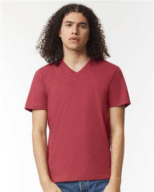 American Apparel - Unisex CVC V-Neck Tee - 2006CVC