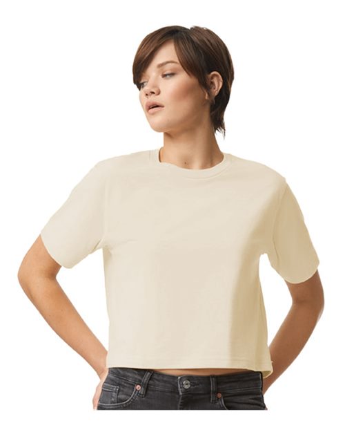 American Apparel 102 Women's Fine Jersey Mid-Length Boxy Tee