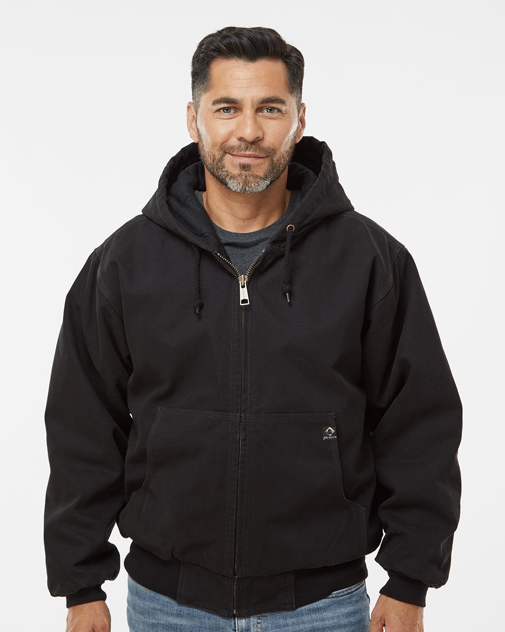 DRI DUCK 5020 Men's Cheyenne Boulder Cloth™ Hooded Jacket with Tricot Quilt Lining