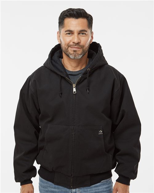 DRI DUCK 5020 Men's Cheyenne Boulder Cloth™ Hooded Jacket with Tricot Quilt Lining