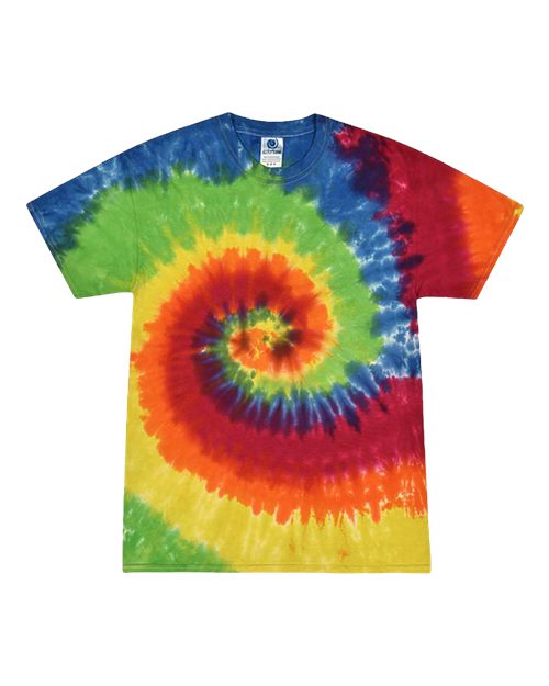 Colortone - Youth Multi-Color Tie-Dyed T-Shirt - 1000Y