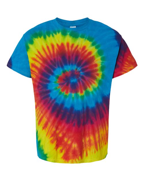Colortone 1000Y Youth Multi-Color Tie-Dyed T-Shirt