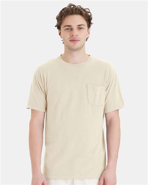 ComfortWash by Hanes GDH150 Unisex Garment-Dyed Pocket T-Shirt
