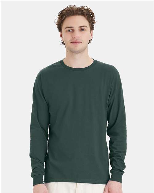 Hanes 5286 Unisex Essential-T Long Sleeve T-Shirt