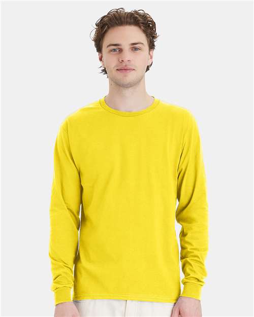 Hanes 5286 Unisex Essential-T Long Sleeve T-Shirt