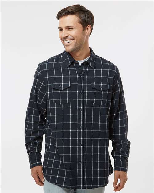 Burnside - Yarn-Dyed Long Sleeve Flannel Shirt - 8210