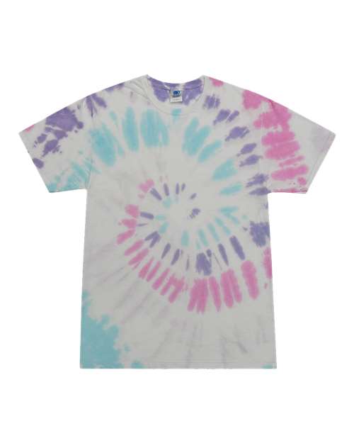 Colortone - Unisex Multi-Color Tie-Dyed T-Shirt - 1000