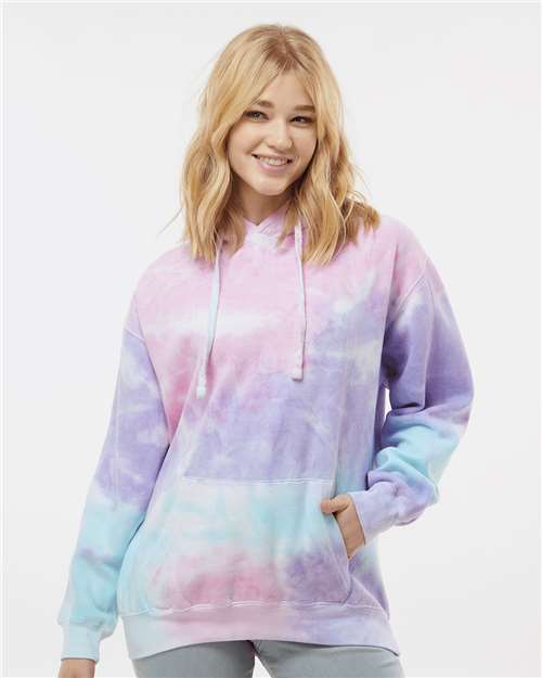 Colortone - Unisex Tie-Dyed Hooded Sweatshirt - 8777