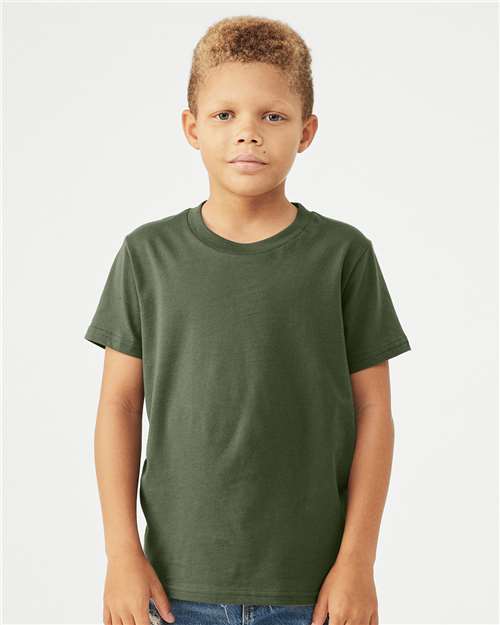BELLA + CANVAS 3001Y Youth Jersey Tee