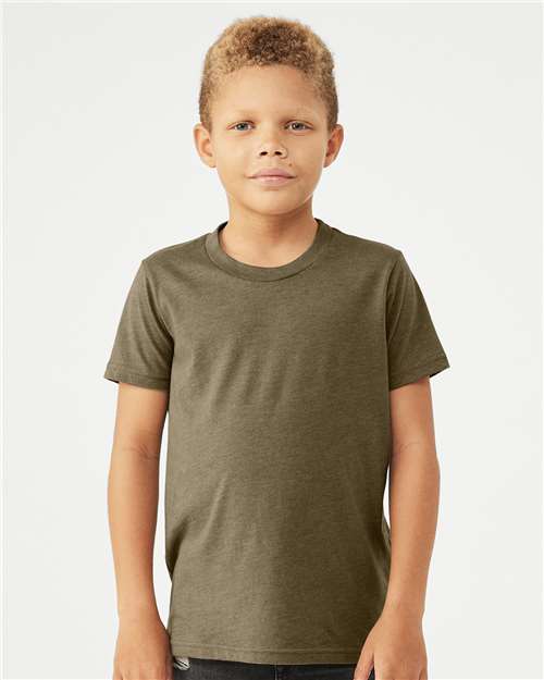 BELLA + CANVAS - Youth CVC Jersey Tee - 3001YCVC