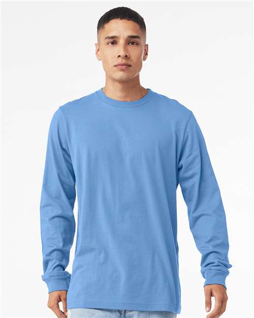BELLA + CANVAS 3501CVC Heather CVC Long Sleeve Tee