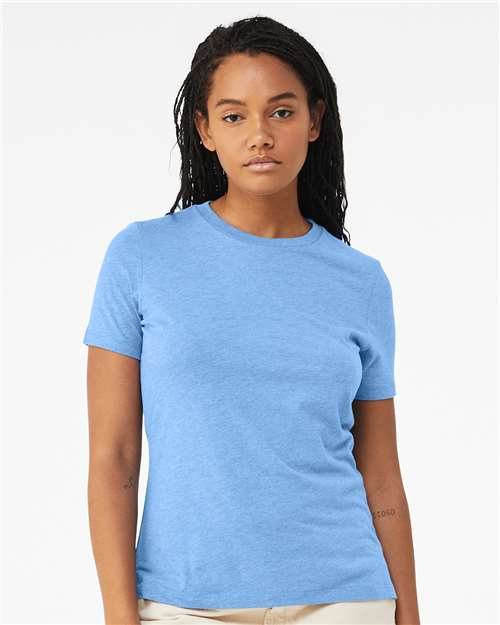 BELLA + CANVAS 6400CVC Women’s Relaxed Fit Heather CVC Tee