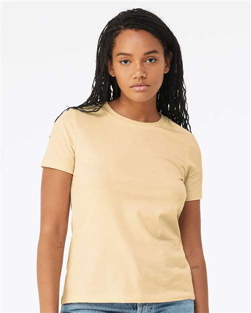 BELLA + CANVAS - Women’s Relaxed Fit Heather CVC Tee - 6400CVC